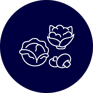Brassica & Mushrooms